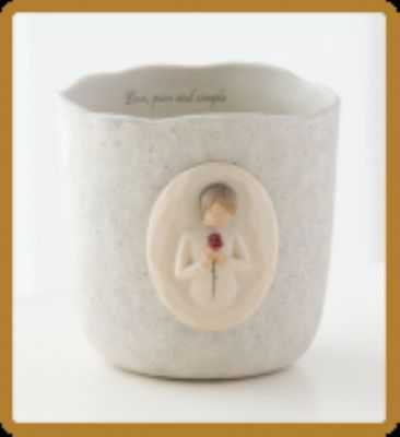 Loving Angel Candle Holder
