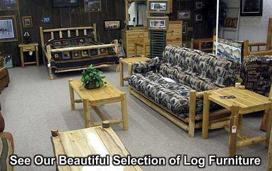 See Our Wide Variety of Log Furniture