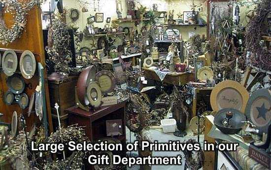Large Selection of Primitives in our Gift Department