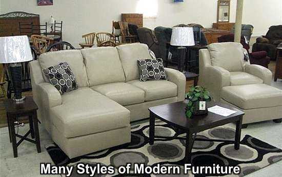 Many Styles of Modern Furniture to Choose From